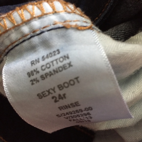 Gap Sexy Boot 24R Dark Wash - Picture 7 of 7